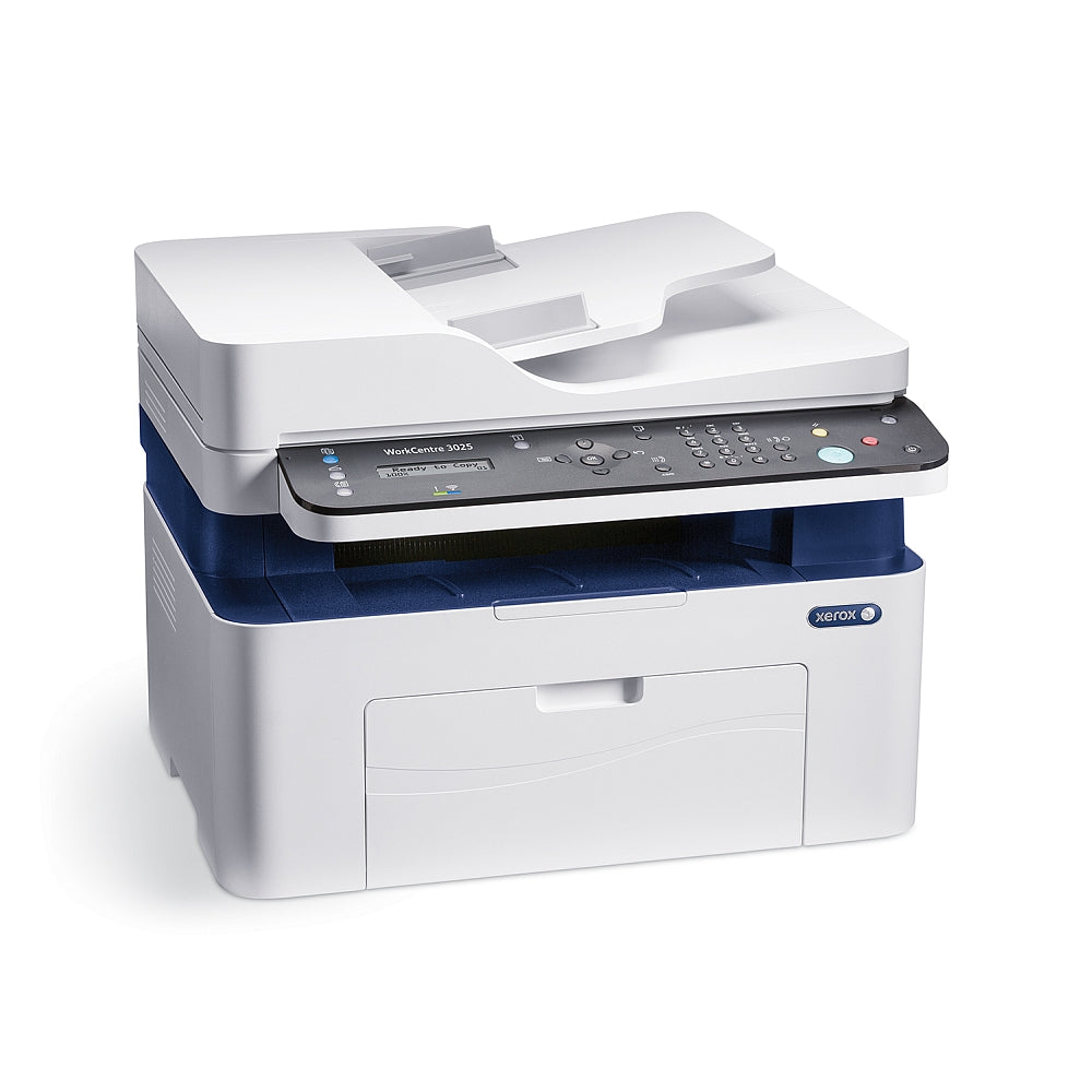 Лазерно многофункционално устройство, Xerox WorkCentre 3025N (with ADF) + Xerox Phaser 3020 / WorkCentre 3025 Dual Pack Print Cartridge