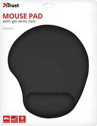 P/N: 16977 Подложка за мишка, TRUST Bigfoot Mousepad - black thumbnail 2
