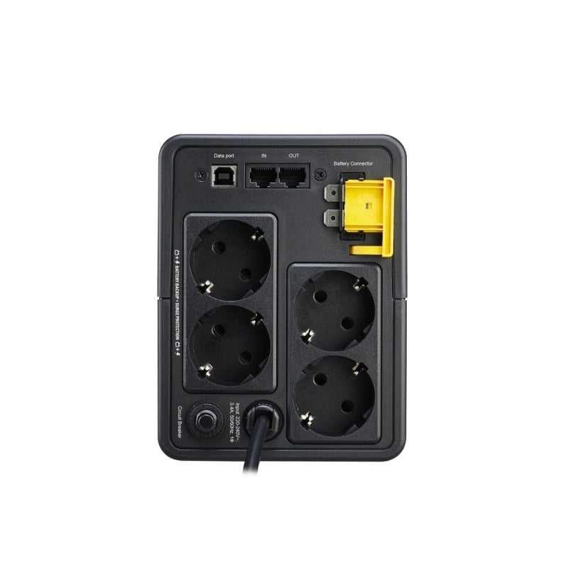 Непрекъсваем ТЗИ, APC Back-UPS 750VA, 230V, AVR, Schuko Sockets