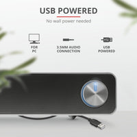 Тонколони, TRUST Arys USB Soundbar thumbnail 4