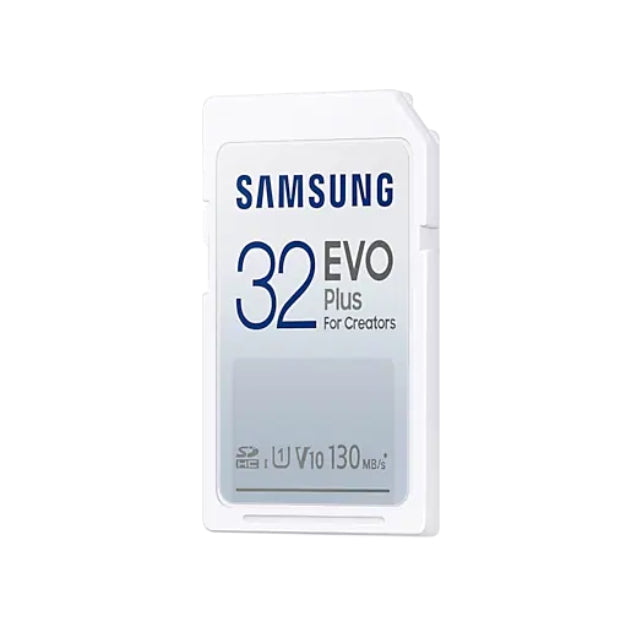 Памет, Samsung 32GB SD Card EVO Plus, Class10, Transfer Speed up to 130MB/s