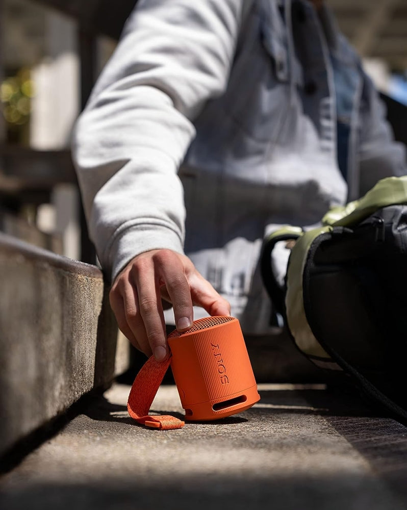 Тонколони, Sony SRS-XB100 Portable Bluetooth Speaker, orange