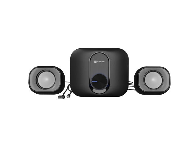 Тонколони, Natec Speakers Pug 11w rms 2.1, Black