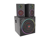 Тонколони, Genesis Speakers Helium 800BT 2.1 Bluetooth ARGB, Black thumbnail 2