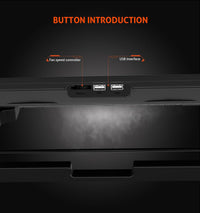 Meetion CP3030 Cooling Pad, Five fan with RGB back light thumbnail 11