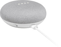 Безжична колонка Google Home mini Speaker, Сив - GOOGLE-HOME-MINI-CHALK thumbnail 3