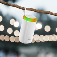 Блутут мобилна колонка HAMA Shine 2.0, 30W, LED, Защита от вода, Бял thumbnail 3