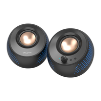 Озвучителна система Creative PEBBLE X - 15W RMS, USB-C - CREAT-SPEAK-PEBBLE-X thumbnail 2