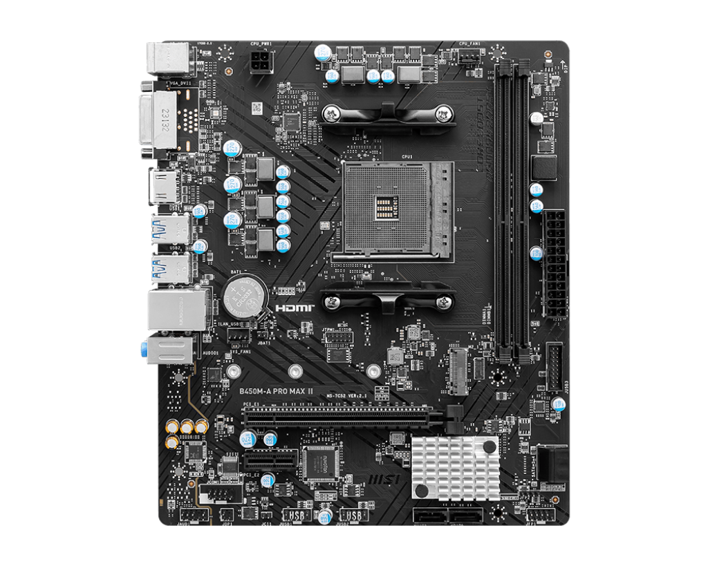 Дънна платка MSI B450M-A PRO MAX II - 68795