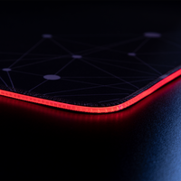 Meetion PD121 Mouse pad, Rainbow Backlit with Multiple lighting modes thumbnail 4