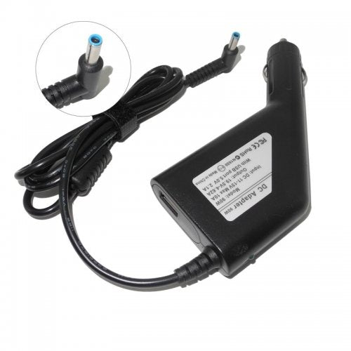 DC CAR Adapter / Зарядно за кола (автомобил) HP Compaq Notebook 19.5V 90W 4.62A (4.5x3.0x0.7)