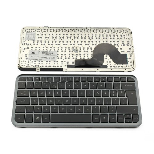 Клавиатура за лаптоп HP DM3 DM3-1000 Черна с Тъмна Сребриста Рамка / Dark Silver Frame Black