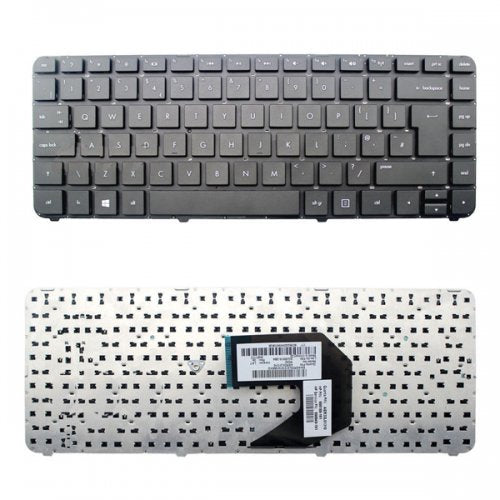 Клавиатура за лаптоп HP Pavilion G4-2000 Черна Без Рамка (Голям Ентър) / Black Without Frame UK