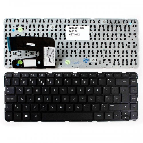 Клавиатура за лаптоп HP Pavilion 14-E Black Without Frame UK