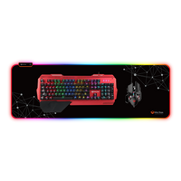 Meetion PD121 Mouse pad, Rainbow Backlit with Multiple lighting modes thumbnail 1