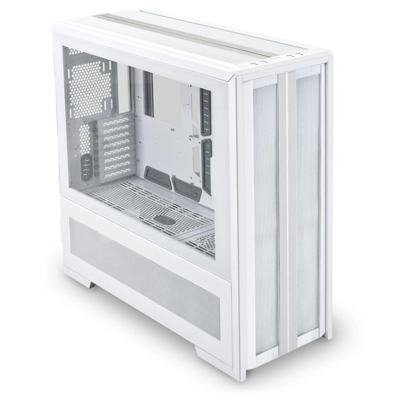 Кутия за компютър Lian Li V3000 PLUS Full-Tower, Tempered Glass, Бяла - LL-CASE-GELI-925
