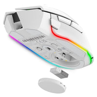 Razer Basilisk V3 Pro White, Wireless Gaming Mouse, True 30000 dpi, Focus Pro 30K Optical Sensor - RZ01-04620200-R3G1 thumbnail 4