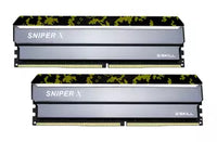 Памет G.SKILL Sniper X 16GB(2x8GB) DDR4 PC4-25600 3200MHz CL16 F4-3200C16D-16GSXKB thumbnail 2