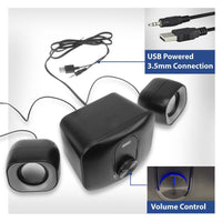 Озвучителна система EWENT Eminent 2.1, 3.5 mm, USB, 11W - EWENT-ACT-EM3515 thumbnail 5