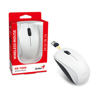 Genius безжична мишка Wireless Mouse - NX-7000 White - 2.4GHz thumbnail 5