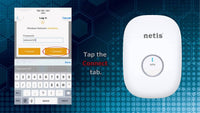 Netis 300Mbps Wireless N Range Extender - Pink E1+ P thumbnail 4
