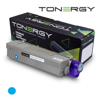 Tonergy съвместима Тонер Касета Compatible Toner Cartridge OKI 44315303 Cyan, 6k thumbnail 1