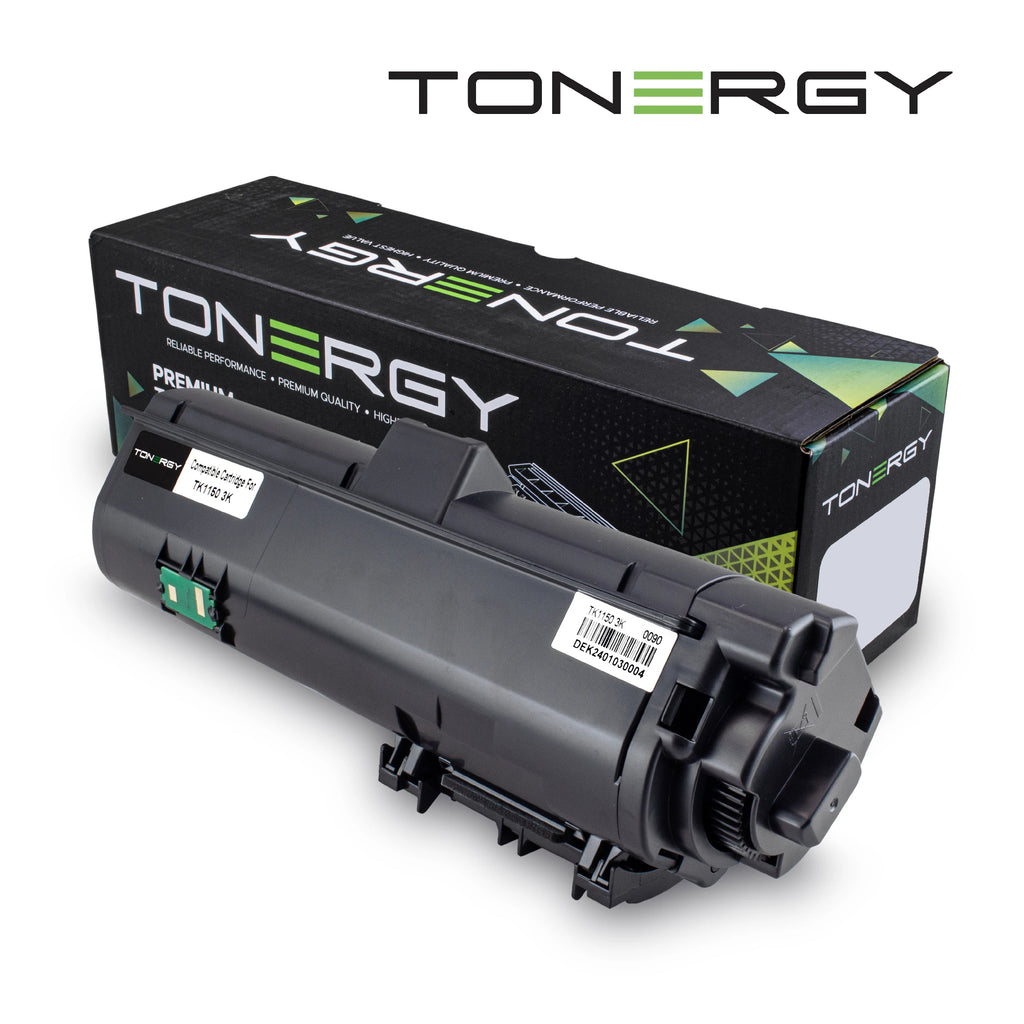 Tonergy съвместима Тонер Касета Compatible Toner Cartridge KYOCERA TK-1150 TK-1151 TK-1152 TK-1153 TK-1154 TK-1155 TK-1183 Black, 3k