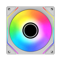 Xigmatek Комплект вентилатори Fan Pack 3-in-1 3x120mm - Infinity G20A Arctic - Infinity Mirror, A-RGB thumbnail 4