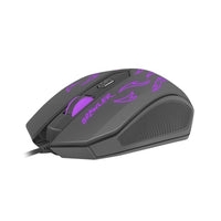 Мишка Fury Gaming mouse, Brawler optical 1600dpi Illuminated Black thumbnail 5