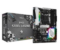 Дънна платка Asrock B450 Steel Legend thumbnail 2