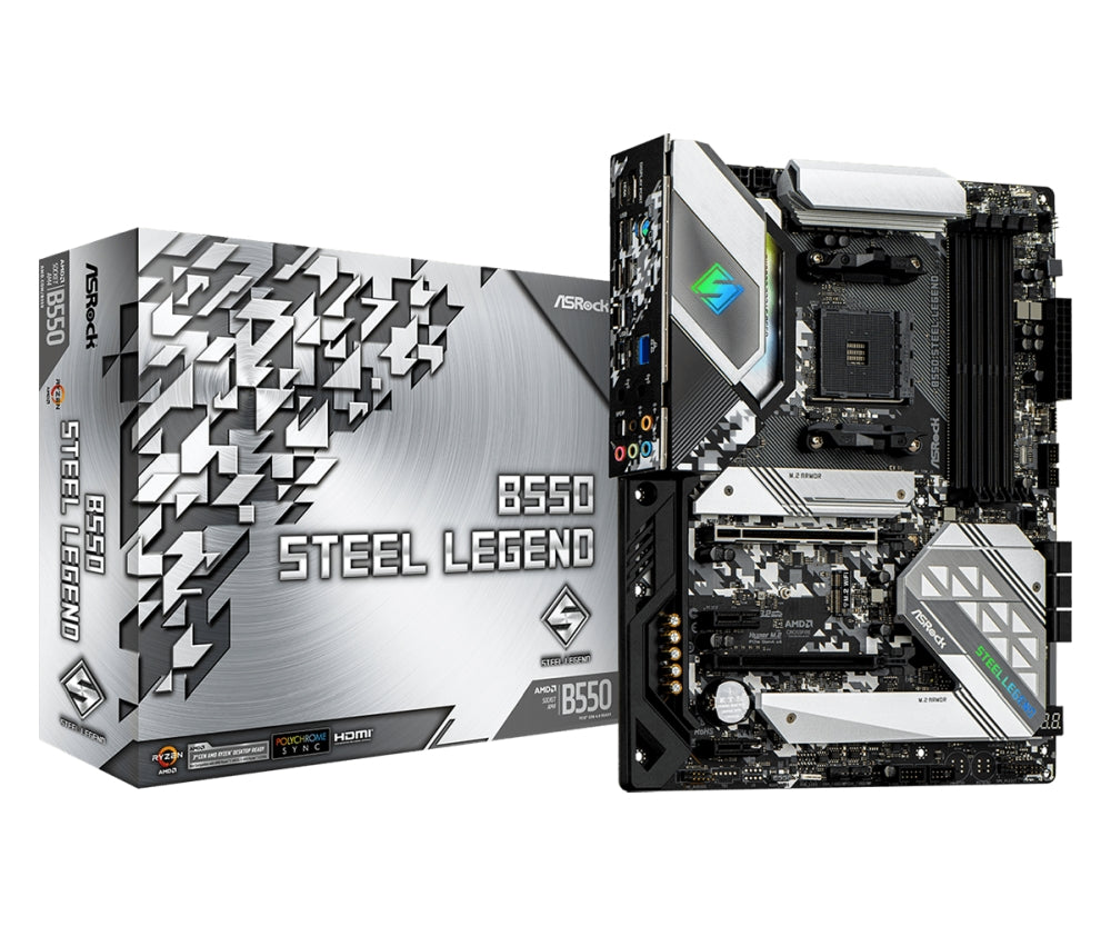 Дънна платка Asrock B550 Steel Legend