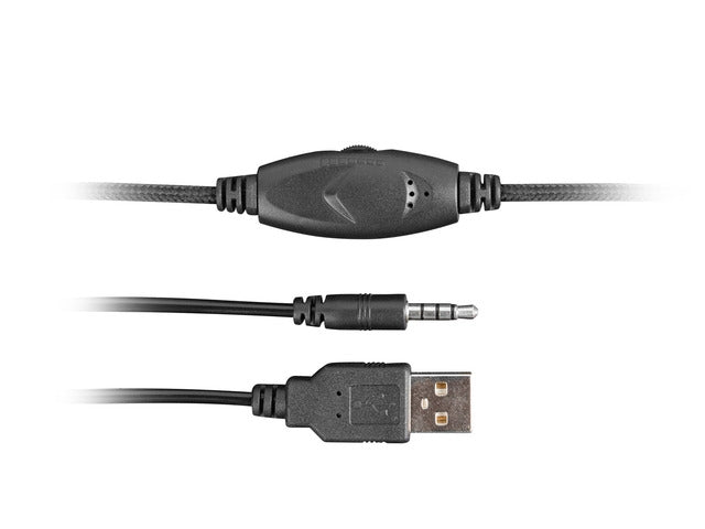 Слушалки, Fury Gaming Headset Phantom Black-Blue