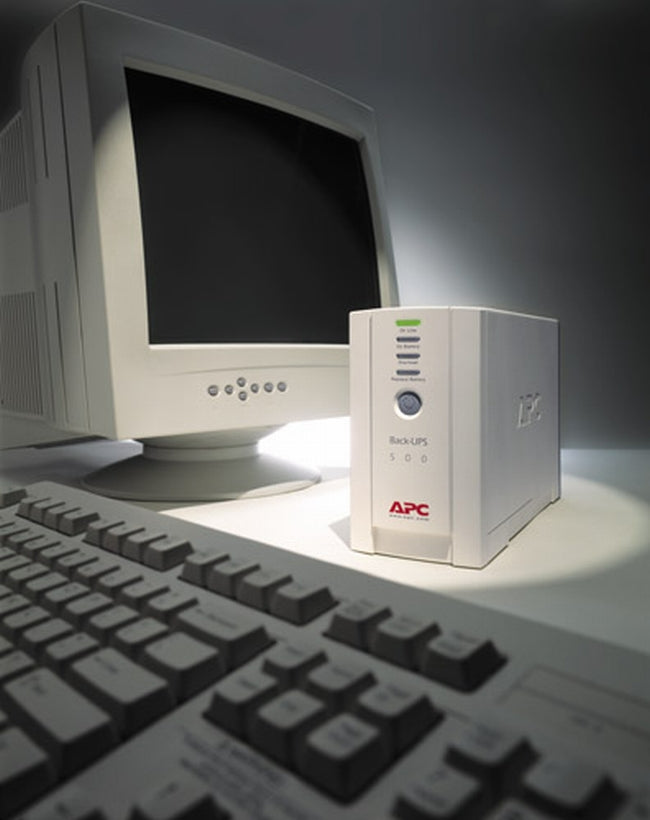 Непрекъсваем ТЗИ, APC Back-UPS CS 500VA, USB or serial connectivity