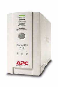 Непрекъсваем ТЗИ, APC Back-UPS CS 650VA, USB or serial connectivity thumbnail 1