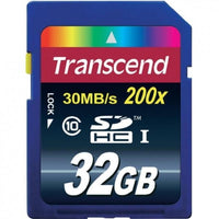 Памет, Transcend 32GB SDHC (Class 10) thumbnail 2
