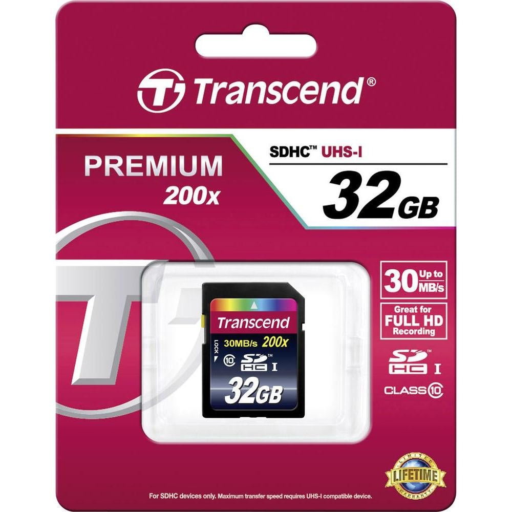 Памет, Transcend 32GB SDHC (Class 10)