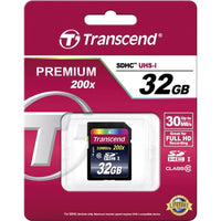 Памет, Transcend 32GB SDHC (Class 10) thumbnail 1