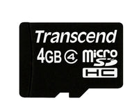 Памет, Transcend 4GB micro SDHC (with adapter, Class 4) thumbnail 1