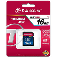 Памет, Transcend 16GB SDHC UHS-I Premium (Class 10) thumbnail 2