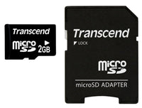 Памет, Transcend 2GB micro SD (with adapter) thumbnail 2