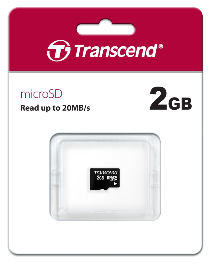 Памет, Transcend 2GB micro SD без адаптер