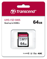 Памет, Transcend 64GB SD Card UHS-I U1 thumbnail 2