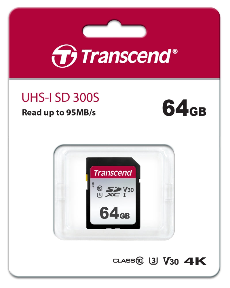 Памет, Transcend 64GB SD Card UHS-I U1