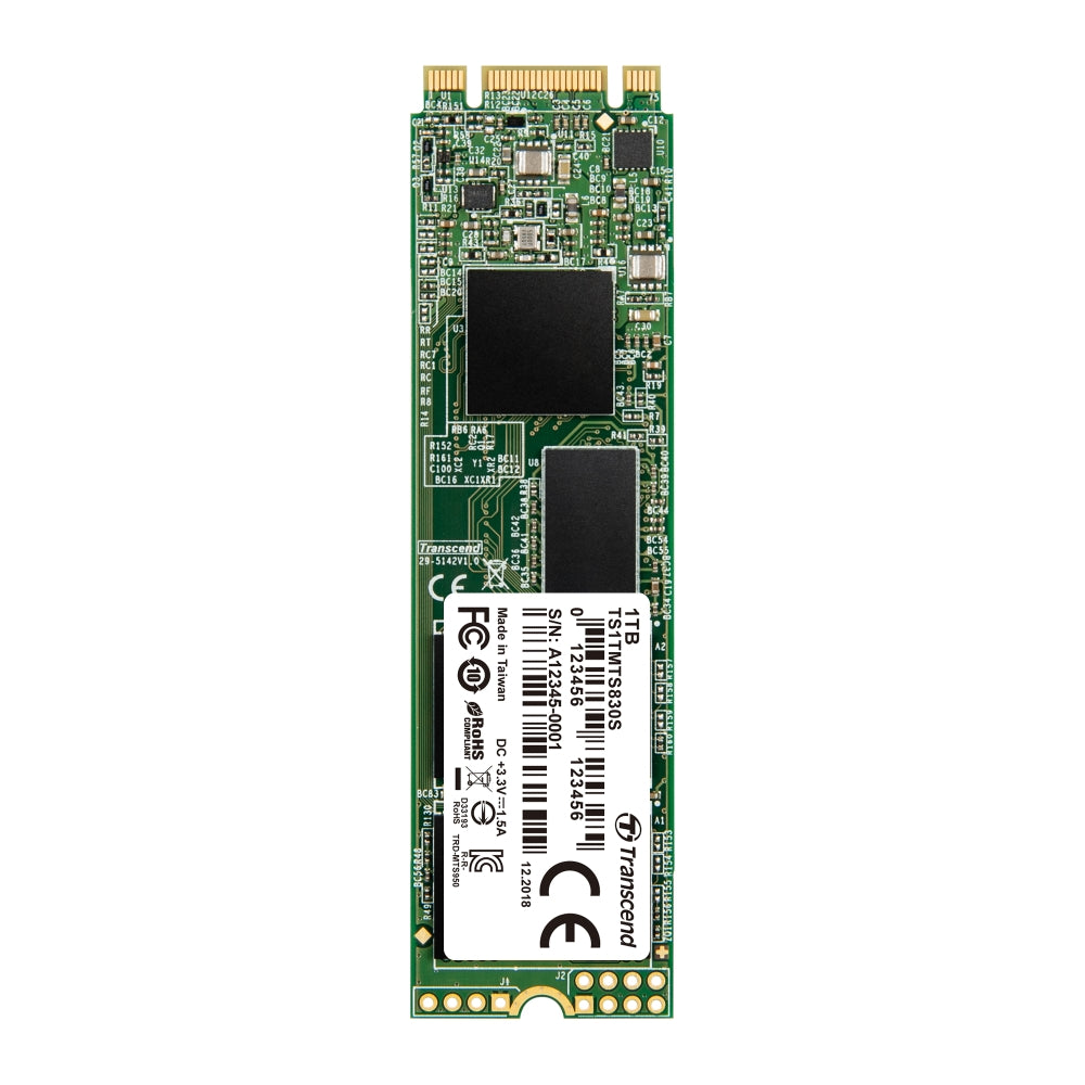1TB Transcend , M.2 2280 SSD, SATA3 B+M Key, TLC