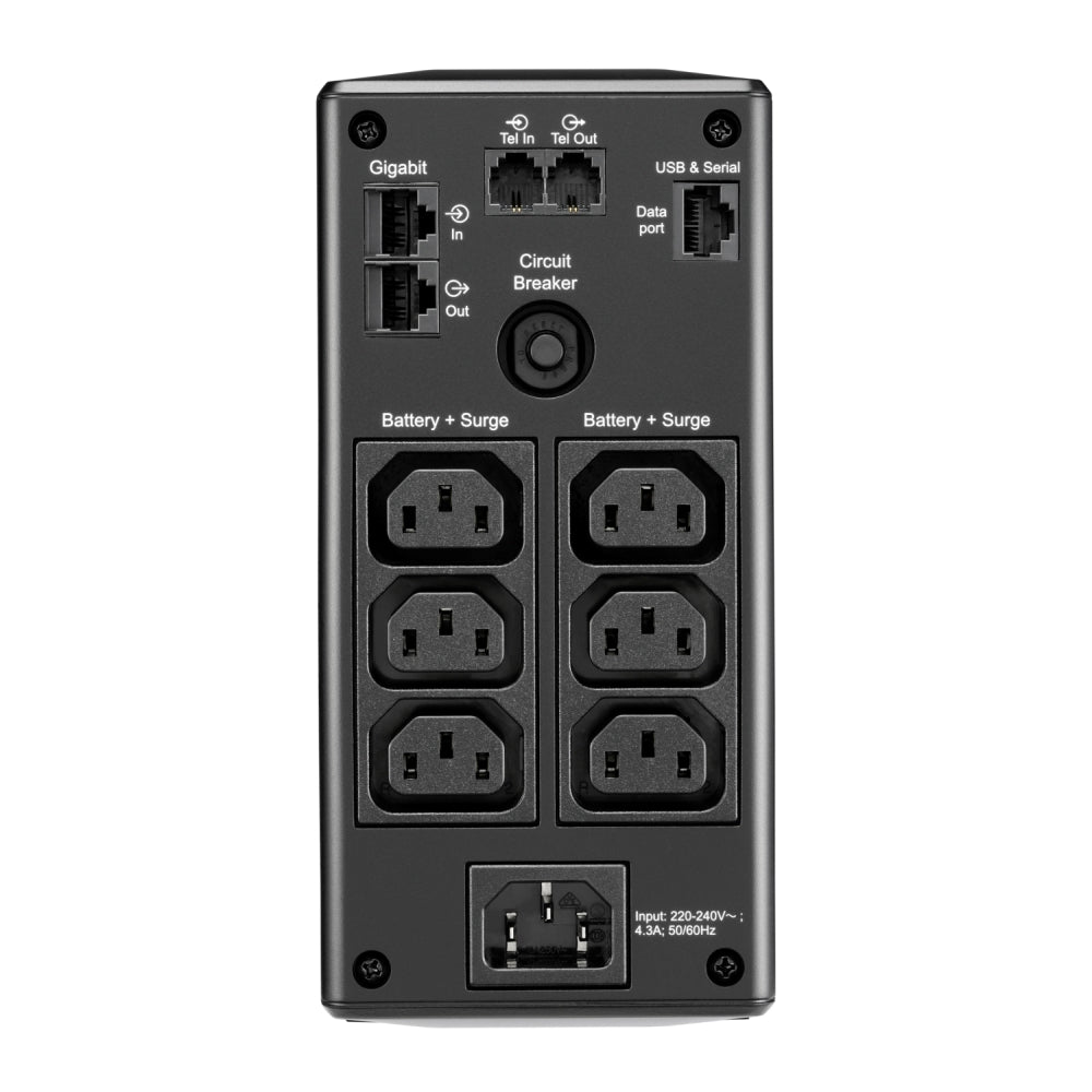 Непрекъсваем ТЗИ, APC Back UPS Pro BR 650VA, 6 Outlets, AVR, LCD Interface