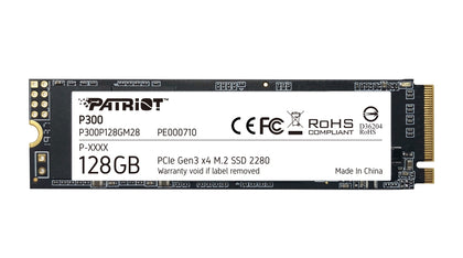 Твърд диск, Patriot P300 128GB M.2 2280 PCIE