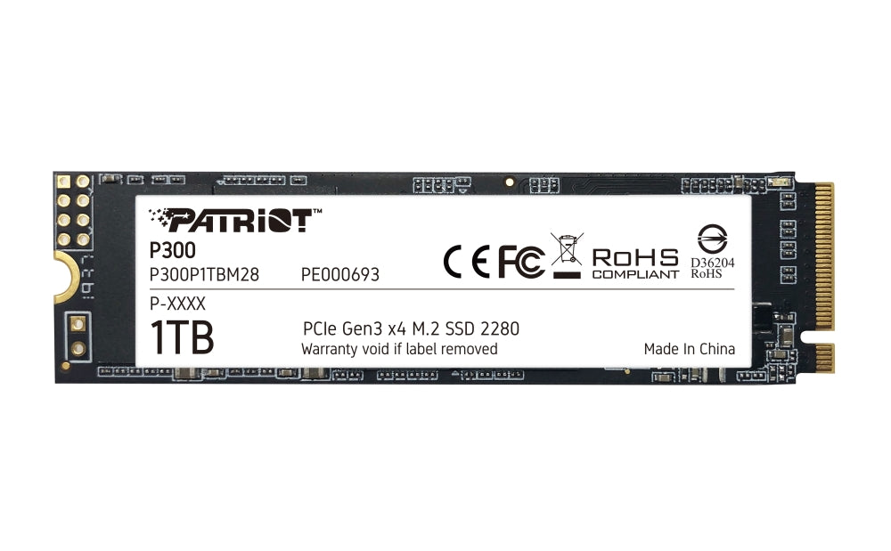 1TB M.2 Patriot P300   2280 PCIE