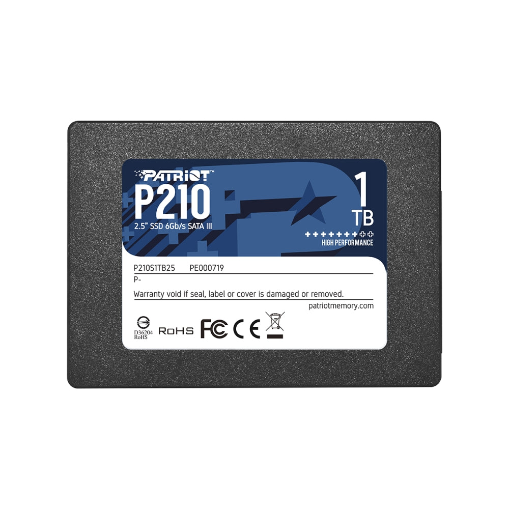 1TB Patriot P210  SATA3 2.5