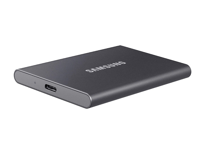 Твърд диск, Samsung Portable SSD T7 2TB, USB 3.2, Read 1050 MB/s Write 1000 MB/s, Titan Gray