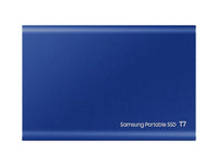 Твърд диск, Samsung Portable SSD T7 2TB, USB 3.2, Read 1050 MB/s Write 1000 MB/s, Indigo Blue thumbnail 4
